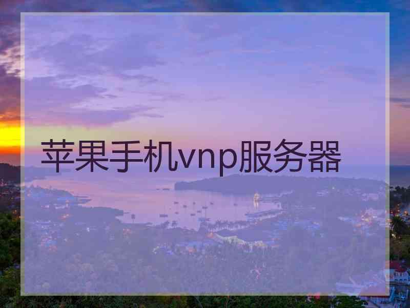 苹果手机vnp服务器