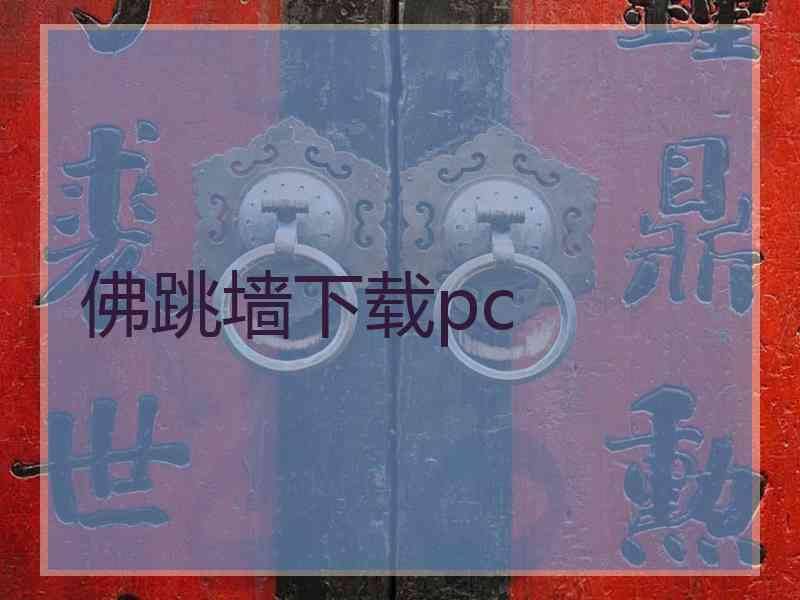 佛跳墙下载pc