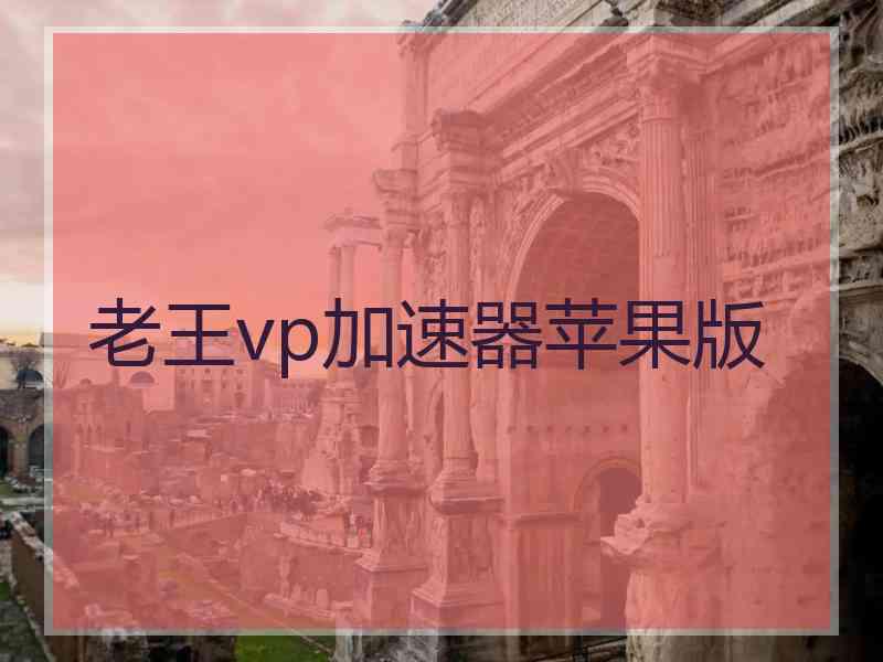 老王vp加速器苹果版