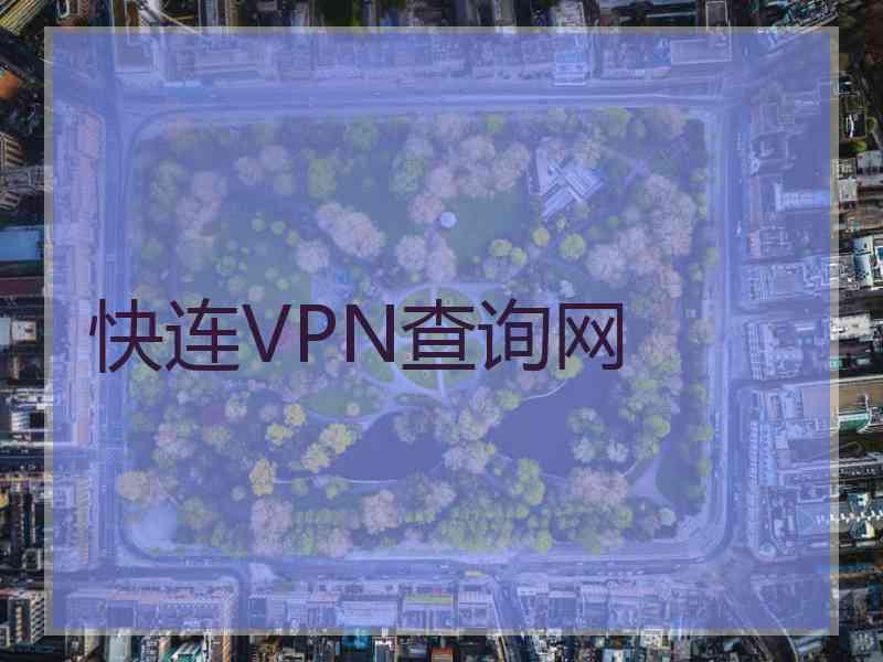 快连VPN查询网