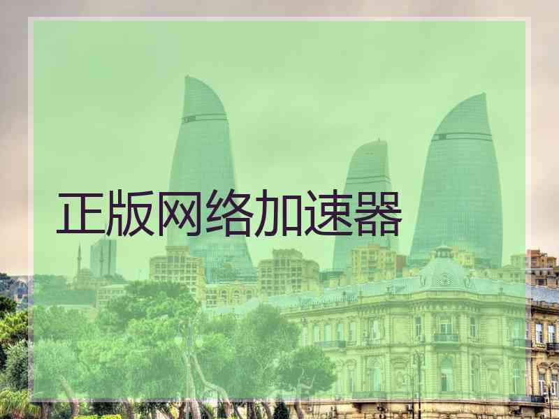 正版网络加速器