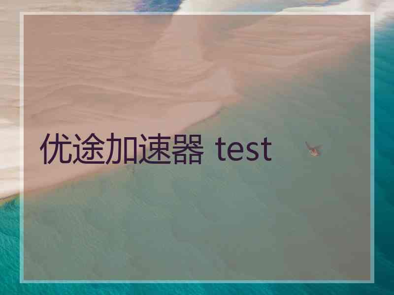 优途加速器 test