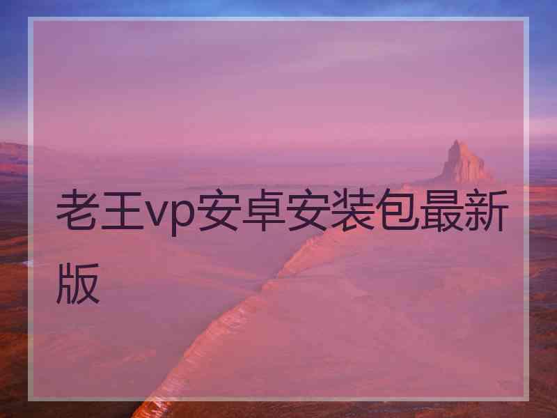老王vp安卓安装包最新版