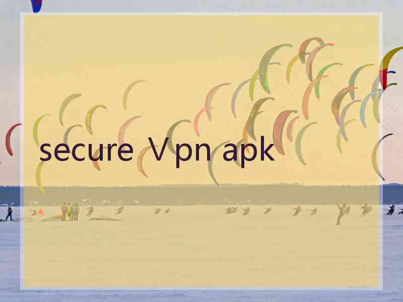 secure Ⅴpn apk