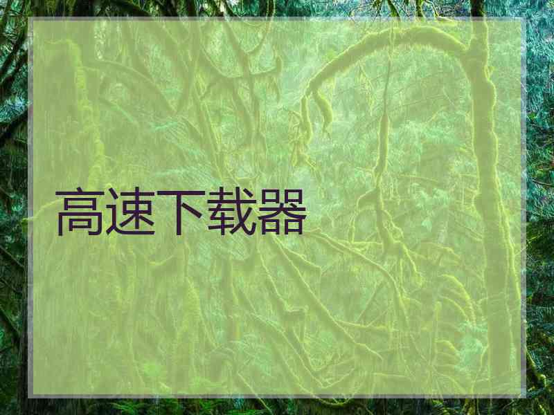 高速下载器