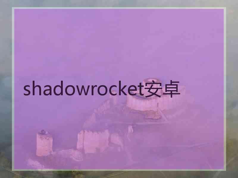 shadowrocket安卓