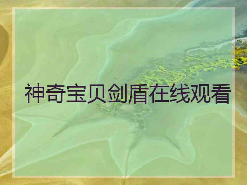 神奇宝贝剑盾在线观看