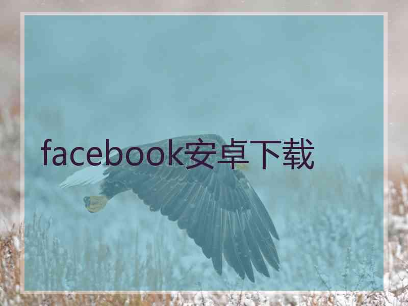 facebook安卓下载