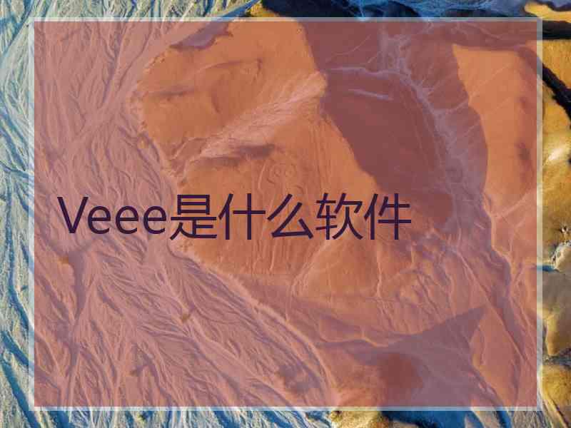 Veee是什么软件